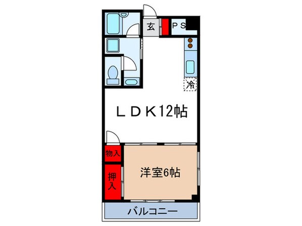 サンロイヤル高塚の物件間取画像